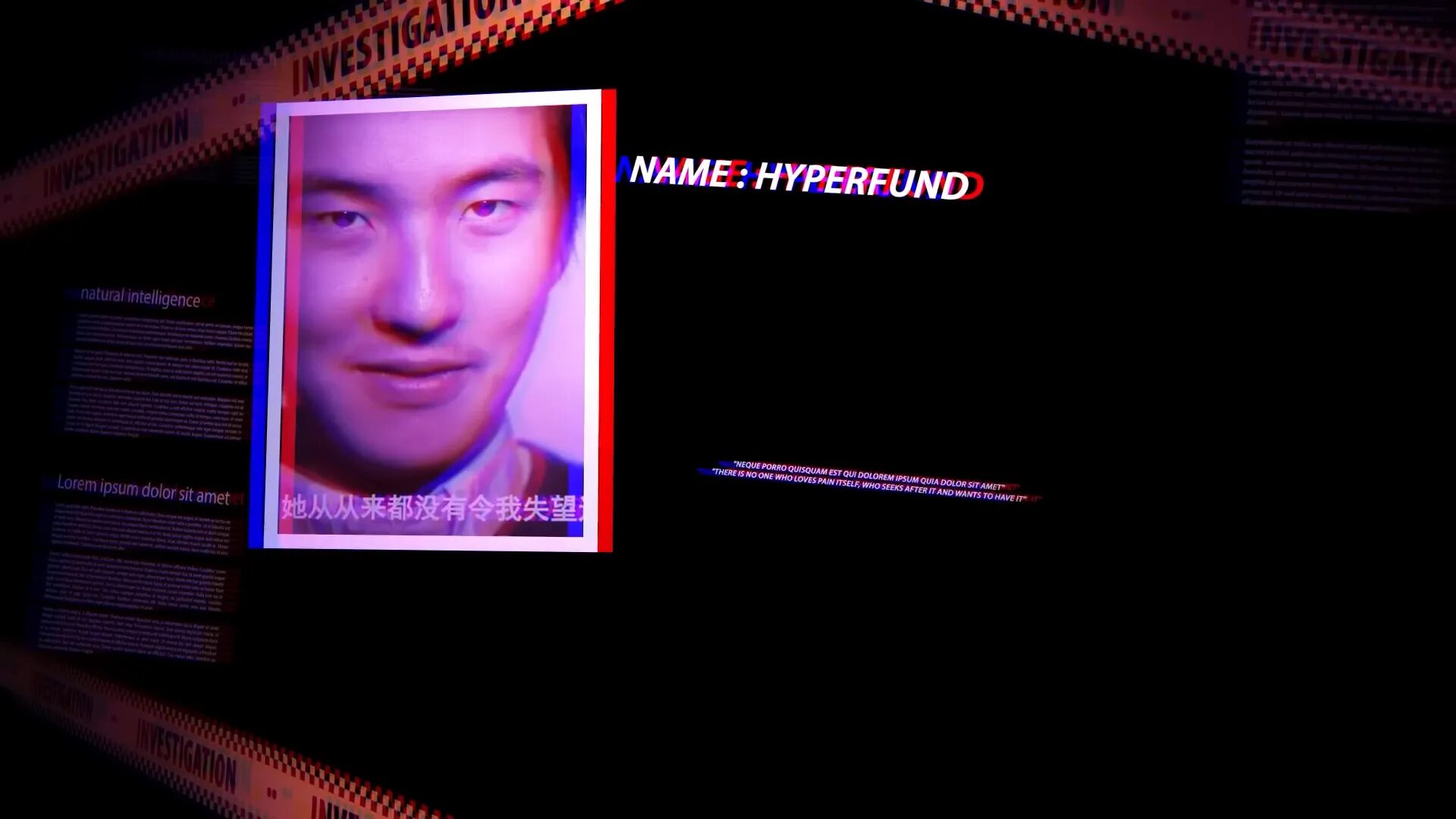 Hyperfund logo and promotional material