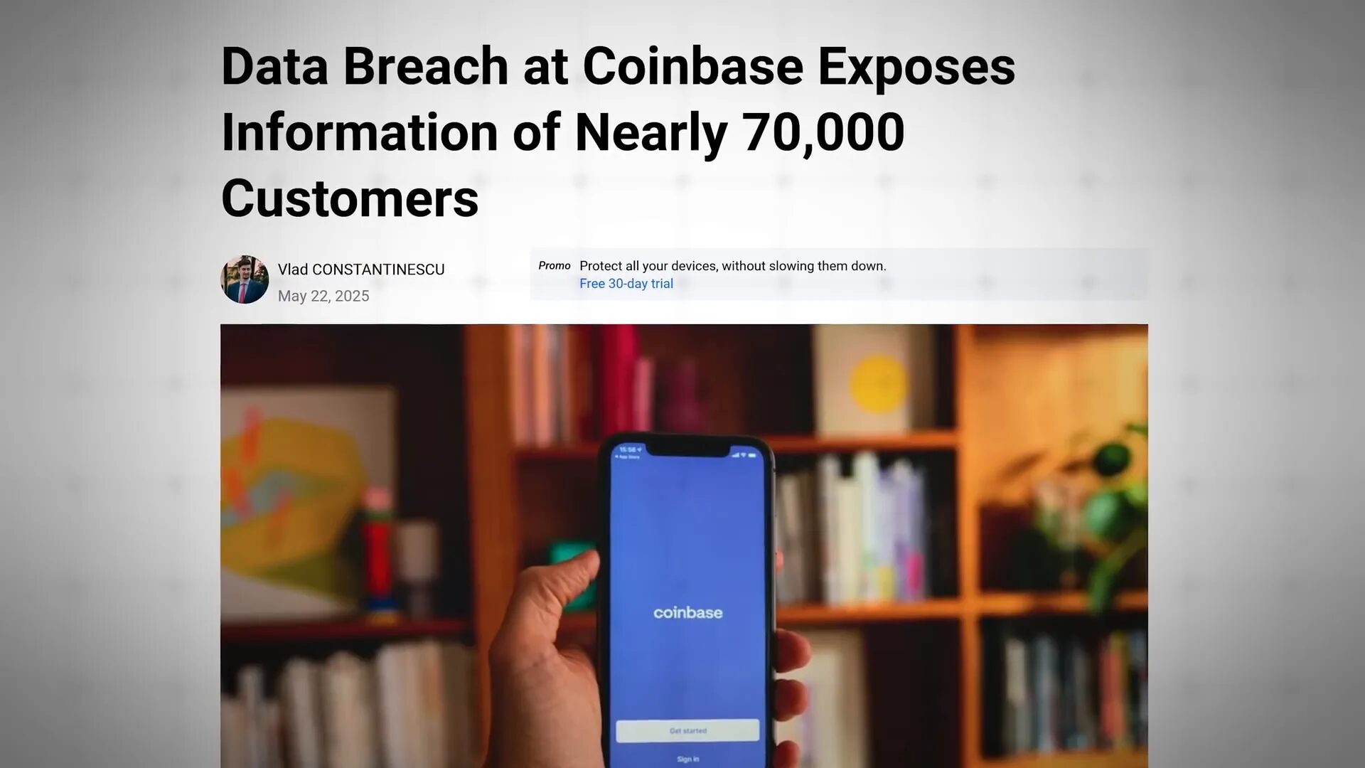 Cybersecurity breach and associated one-time costs