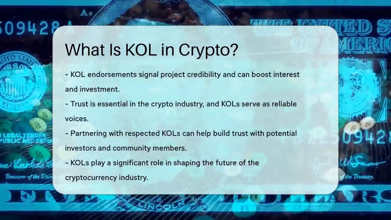 Checklist for vetting a KOL