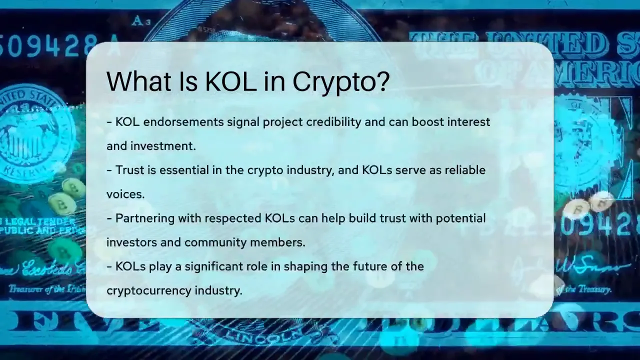 Checklist for vetting a KOL