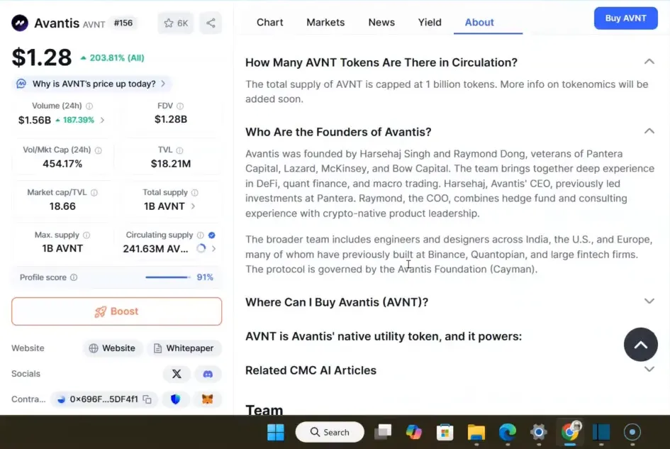 Founders and team backgrounds slide