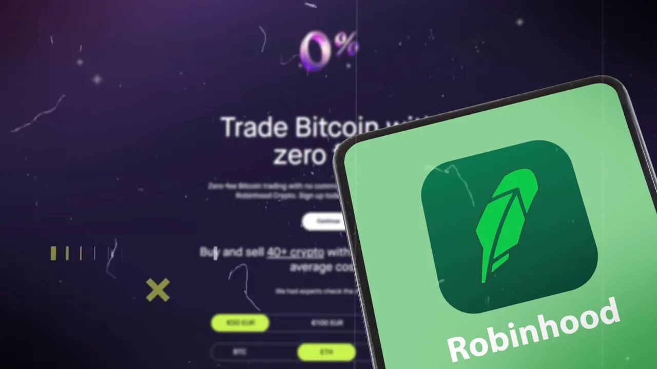 Robinhood app interface showing trading options