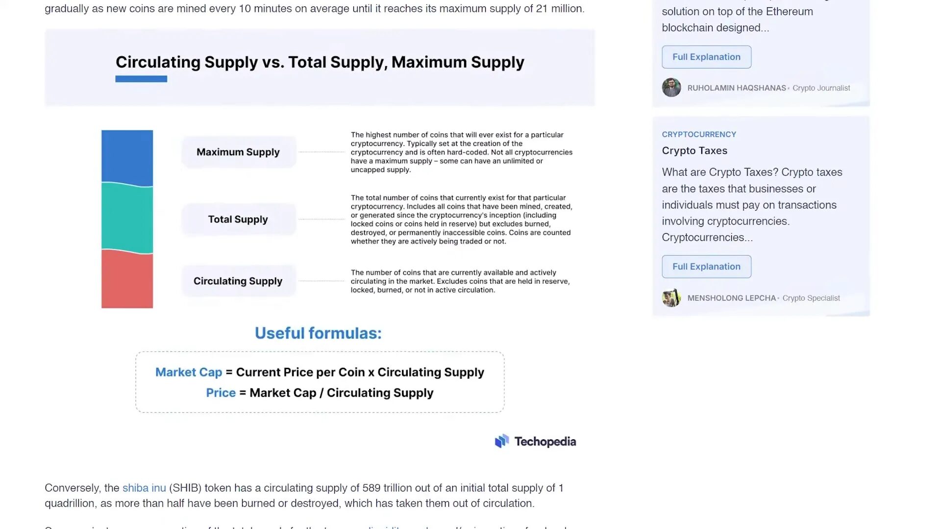 Advice: Understand tokenomics and take profits