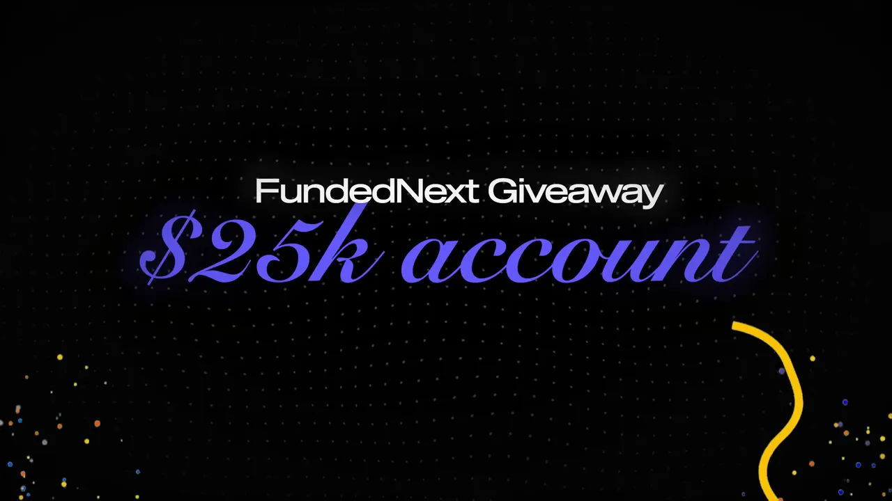 FundedNext giveaway announcement screenshot