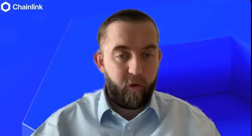 Chainlink integration showing Department of Commerce data on-chain