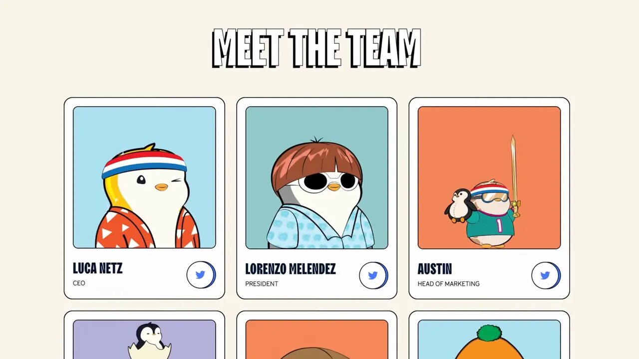 Pengu (Pudgy Penguins) with team-driven product expansion