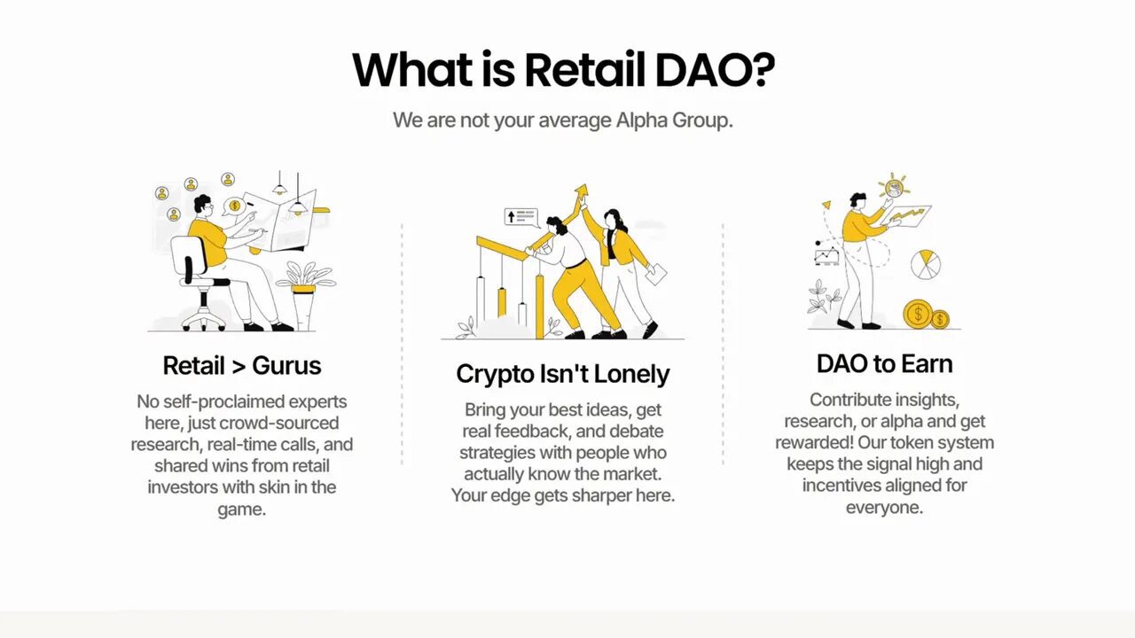 Retail DAO example: retail investors coordinating to succeed