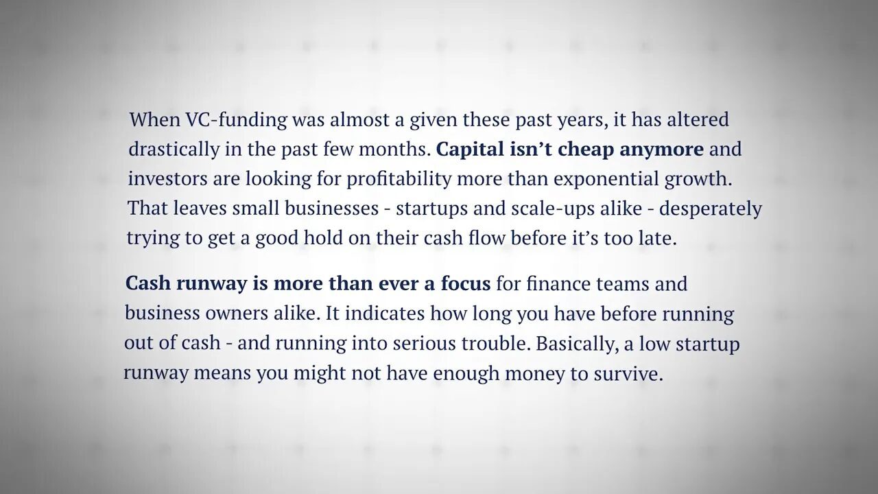 Runway explanation and treasury considerations