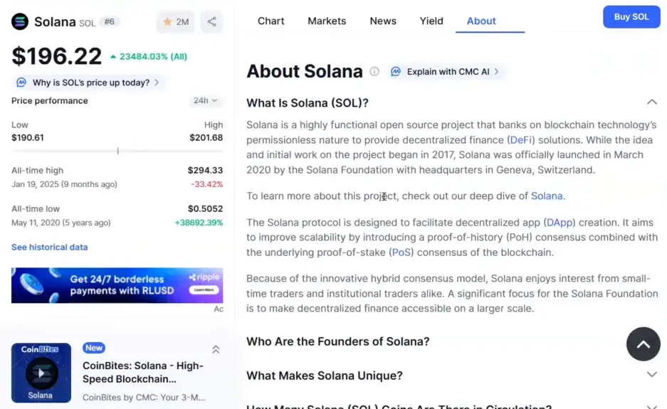Explanation of Solana's proof of history and proof of stake