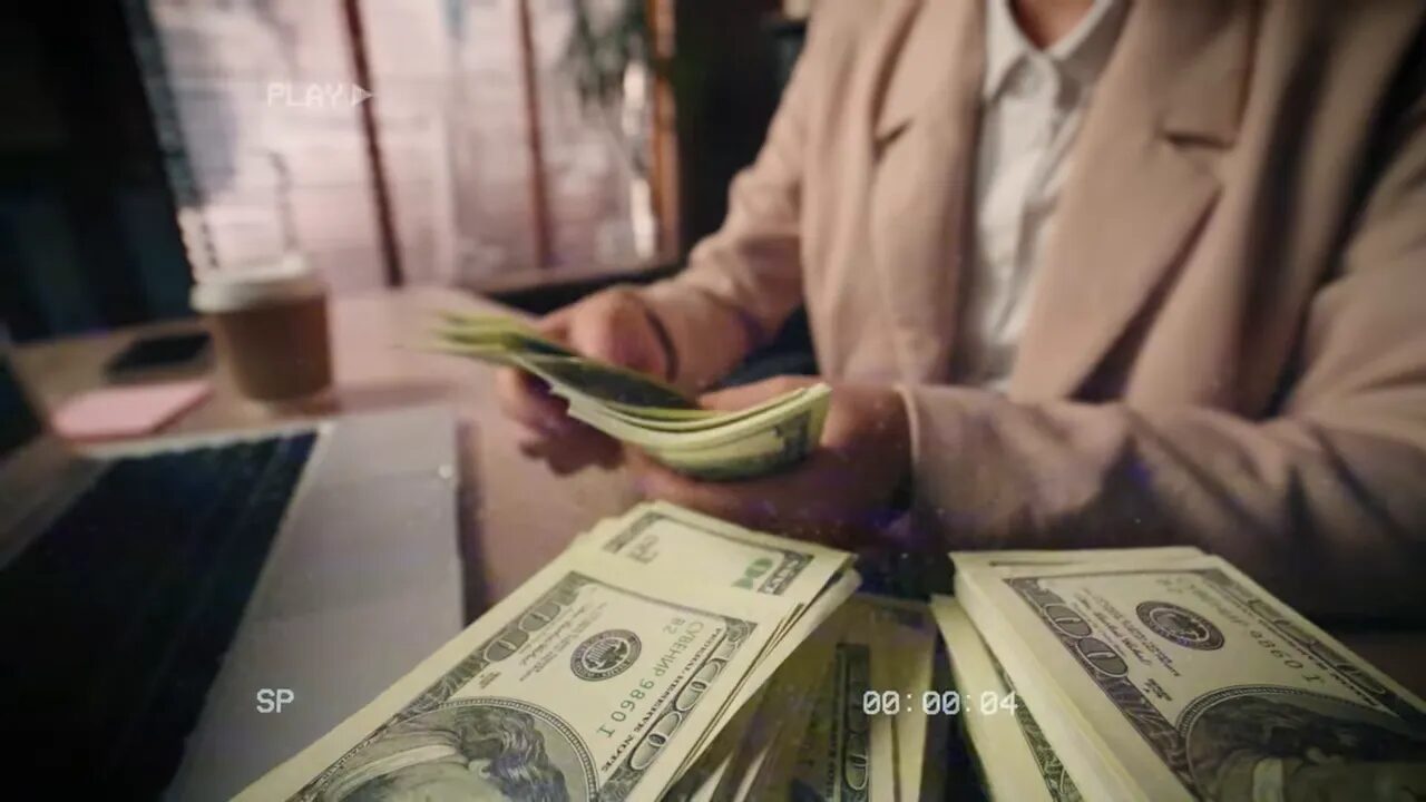 Token vesting schedule visual