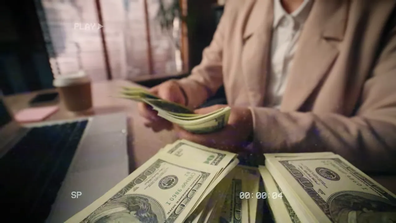 Token vesting schedule visual