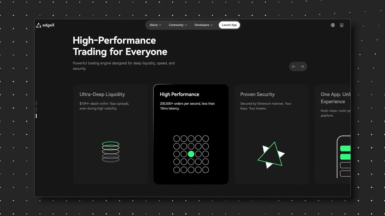EdgeX technical stack and StarkX layer