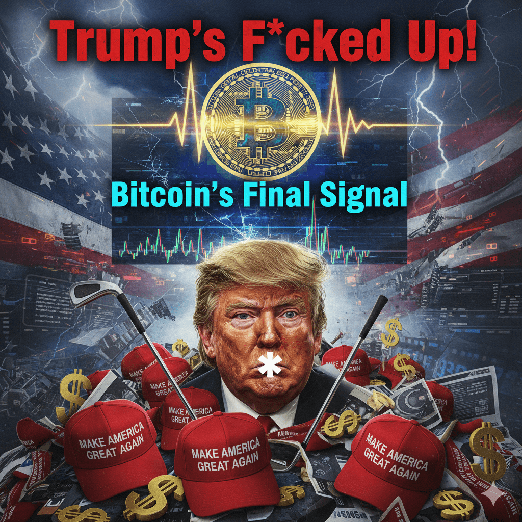 Trump’s F*cked Up! Bitcoin’s Final Signal