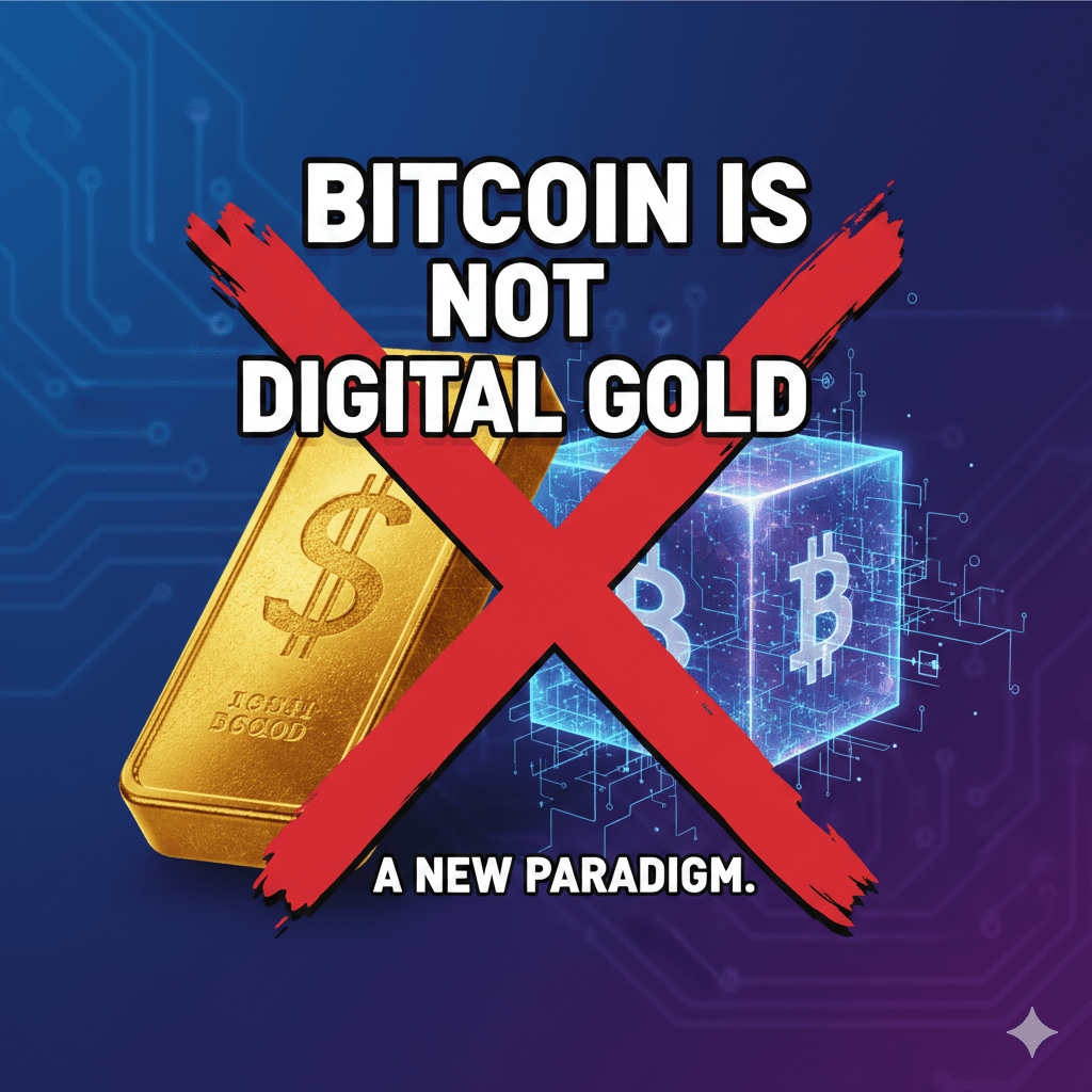 Wall Street Just Proved Bitcoin Is Not Digital Gold (The Data Is Terrifying)