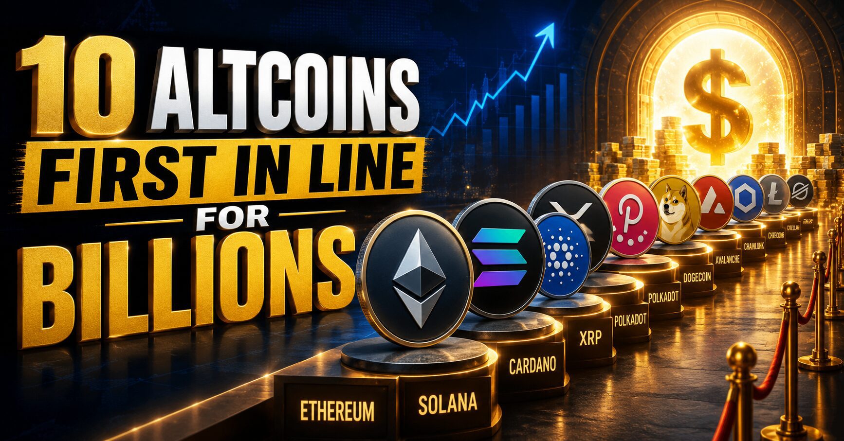 10 Altcoins First in Line for Billions if the Clarity Act Opens the Door